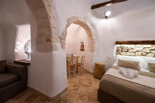 Trullo Nobilisにあるベッド