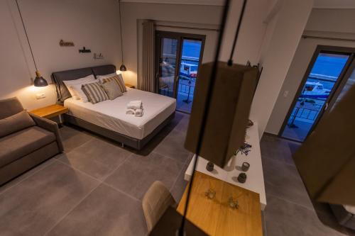 Haris Suitesにあるベッド