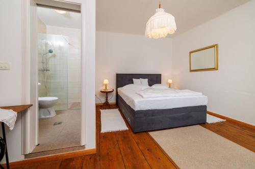 Koupelna v ubytování Kuca Margareta