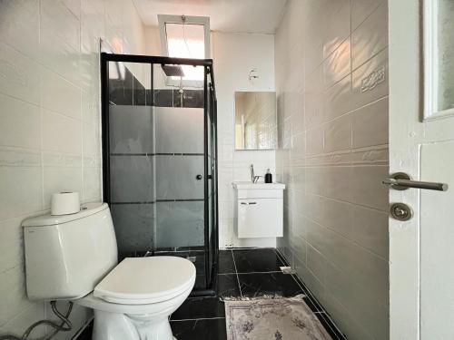 Koupelna v ubytování Heaven Down Town Apartment