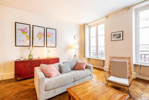 Apt élégant près des Galeries Lafayette