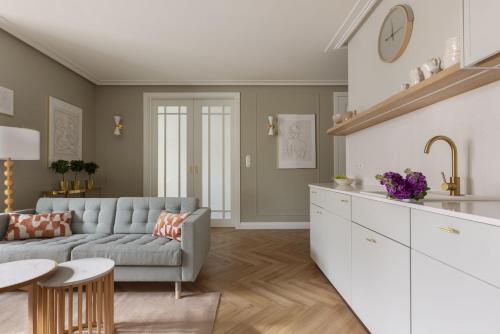 Kuchyňa alebo kuchynka v ubytovaní LTC - Apartments Świętego Piotra