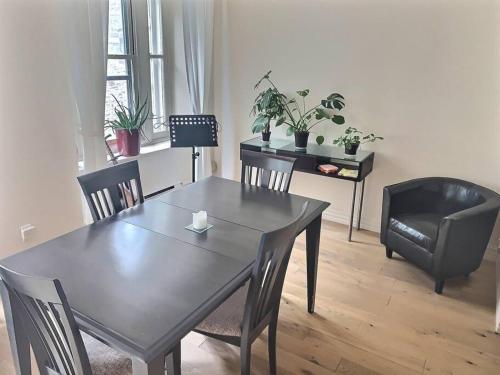 Χώρος καθιστικού στο Amazing condo in the Old Port