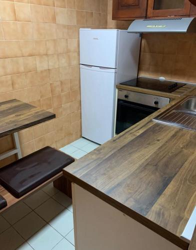 Η κουζίνα ή μικρή κουζίνα στο Apartment Vuckovic Sveti Stefan