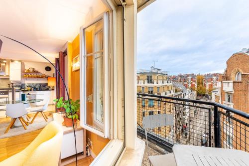 Balkón nebo terasa v ubytování GuestReady - Contemporary Apt in the 20th Arr