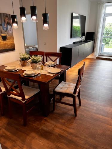 Køkken eller tekøkken på Apartments Bouchon