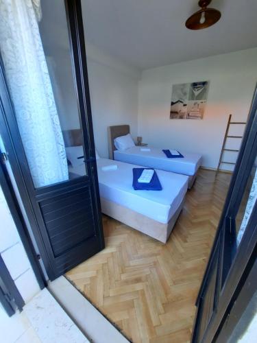 Postel nebo postele na pokoji v ubytování Pansion Drvo