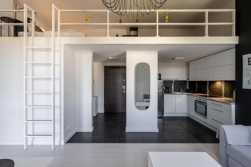 Kuchyňa alebo kuchynka v ubytovaní RentPlanet - Apartament Matejki