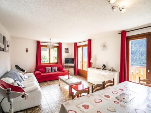 Appartement Châtel 95m², 3 Chambres, 2 Salles de bains, 8 Pers., Balcon/Terrasse, Parking, WIFI - FR-1-676-177