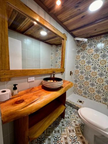 Ένα μπάνιο στο Finca Currucutu Salento