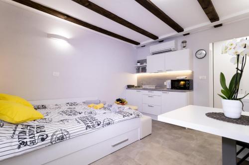 Kuchyň nebo kuchyňský kout v ubytování Apartments Bella Tara