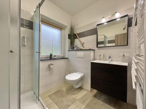 Ένα μπάνιο στο Apartmán GRÚŇ -Vrátna-Paseky