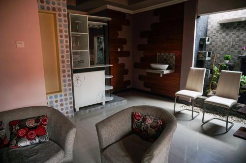 Kuchyň nebo kuchyňský kout v ubytování gigafa homestay