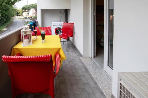 Posezení v ubytování Residence La Pigna