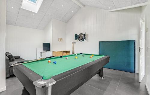 Τραπέζι μπιλιάρδου στο Holiday Home Haderslev 26
