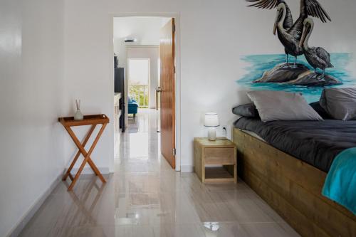 Χώρος καθιστικού στο Dushi Vida Country Inn