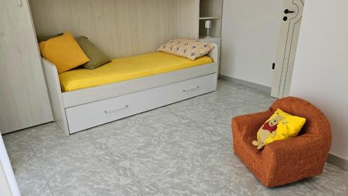 Ένα ή περισσότερα κρεβάτια σε δωμάτιο στο Apulian Apartment