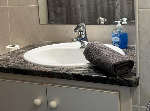 Koupelna v ubytování Ap NURIMAR 1, centro de L'Escala con Aire Acondicionado FREE