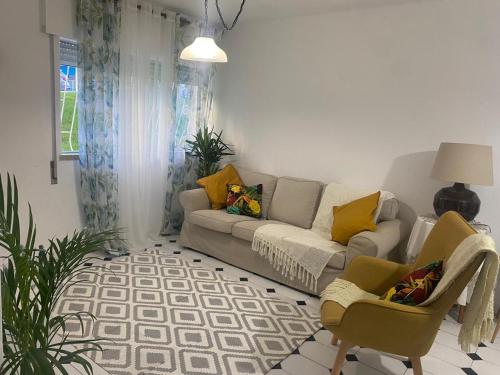 Ruang duduk di Bedroom Tranquility