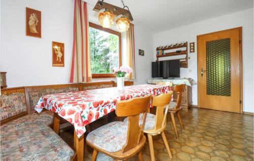 Dapur atau dapur kecil di Ferienwohnung Nähe Walchsee