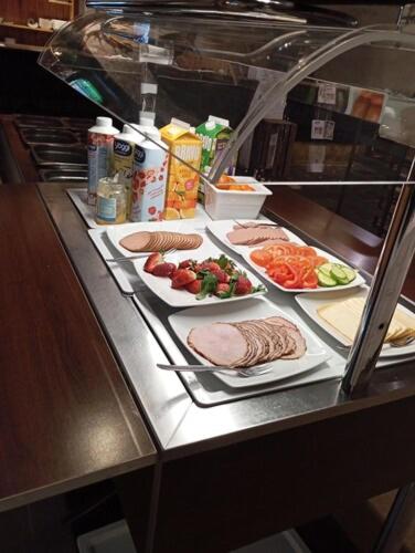 Jídlo v hotelu nebo okolí