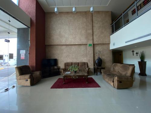 Los Herederos Hotel Piedras Negrasにあるシーティングエリア