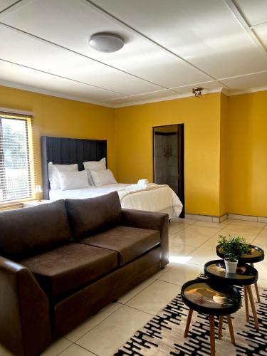 Χώρος καθιστικού στο NKGuestHouse