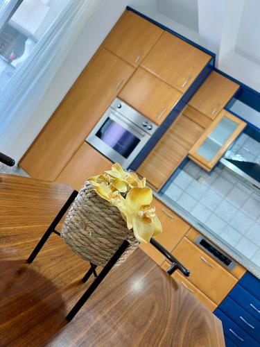 Dapur atau dapur kecil di No9 Sea View & BBQ Flat