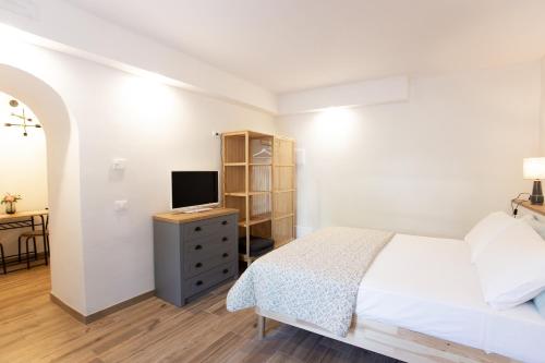 Postel nebo postele na pokoji v ubytování Al Rustico