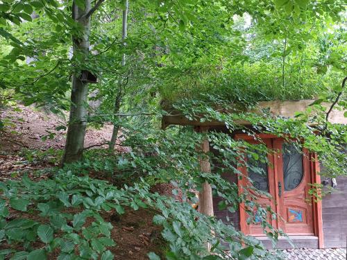 Taman di luar Dom Pod Skałą