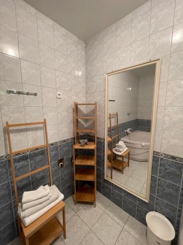 Koupelna v ubytování Lilium Villa Hévíz