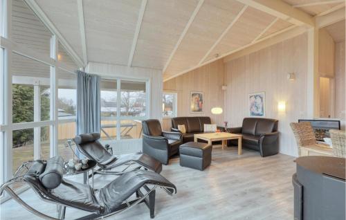 Χώρος καθιστικού στο Strandblick 8