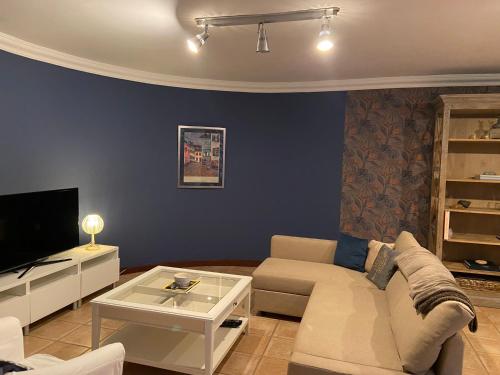 TV a/nebo společenská místnost v ubytování Casa Tegue