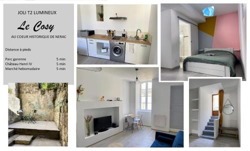 Le Cosy - T2 avec petite cour dans centre historique de Nérac