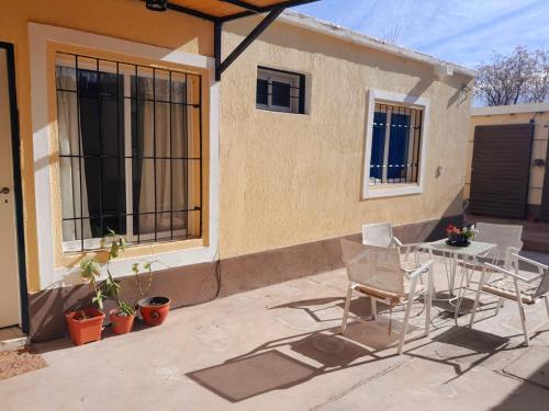 Balkón nebo terasa v ubytování La Casita