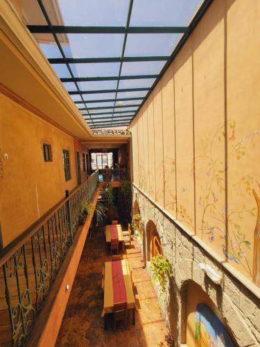 Χώρος καθιστικού στο Hotel Ines Maria