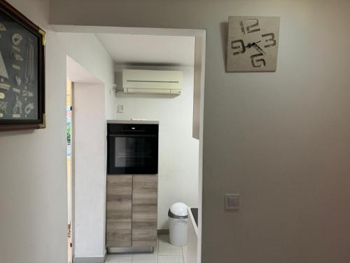 Koupelna v ubytování Apartments Vrime