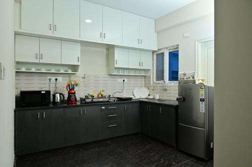 Dapur atau dapur kecil di Premier Inn