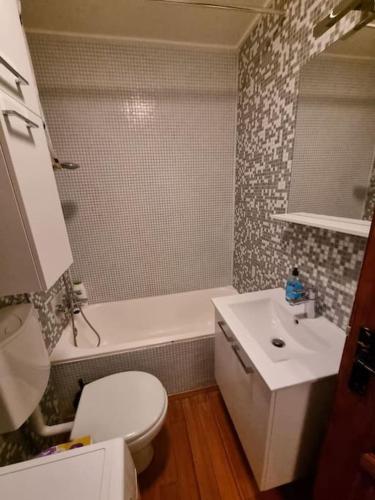 Koupelna v ubytování Diego