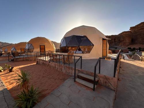Magical desert camp