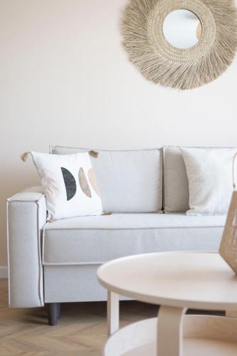 Posezení v ubytování Apartamenty Deluxe