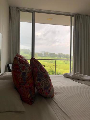 Postel nebo postele na pokoji v ubytování LUXURY Hotel