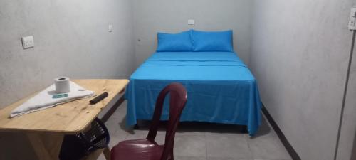 Katil atau katil-katil dalam bilik di Hotel Galilea El Centro
