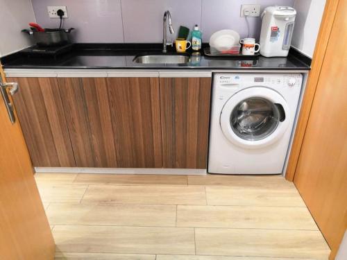 Køkken eller tekøkken på CEBU APPARTMENT