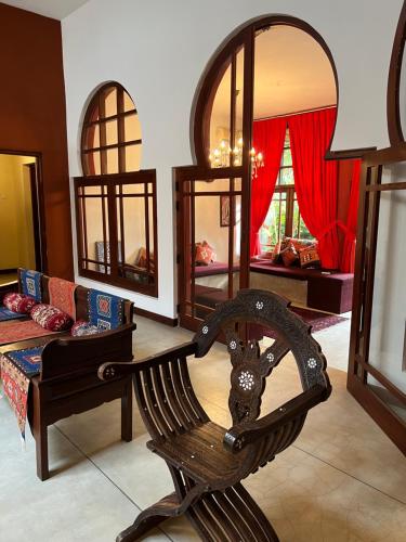 Una cama o camas en una habitación de Marrakech Villa