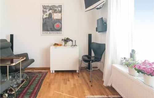 Χώρος καθιστικού στο Awesome Apartment In Visby With Kitchen