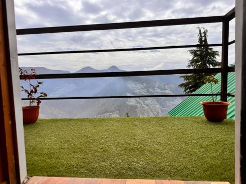 Paisaje cerca de este chalet de montaña