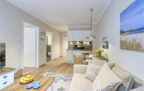 Kuchyň nebo kuchyňský kout v ubytování Baltischer Hof Apartment 69