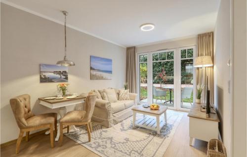 Posezení v ubytování Baltischer Hof Apartment 69