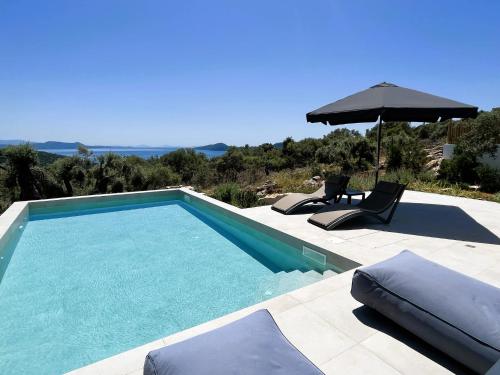 Kolam renang di atau dekat dengan Mesogi Villas, brand new modern, stylish villas, private pool, seaviews